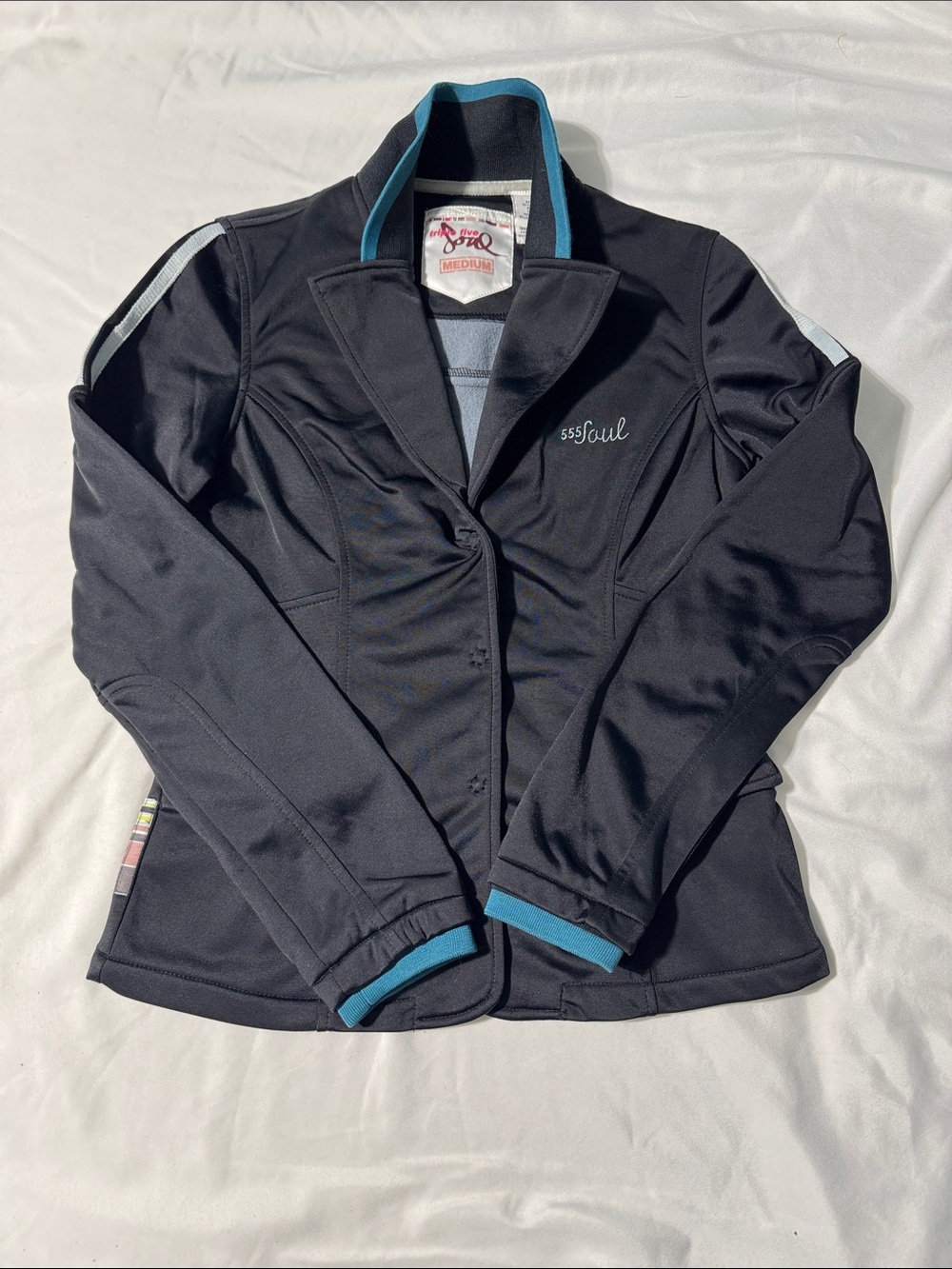 Triple Five Soul Vintage Y2K Jacket | Black | Medium | Hip Hop Streetwear